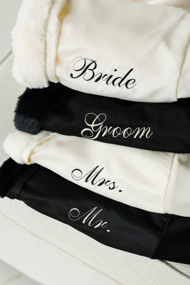 Satin Cream Robe