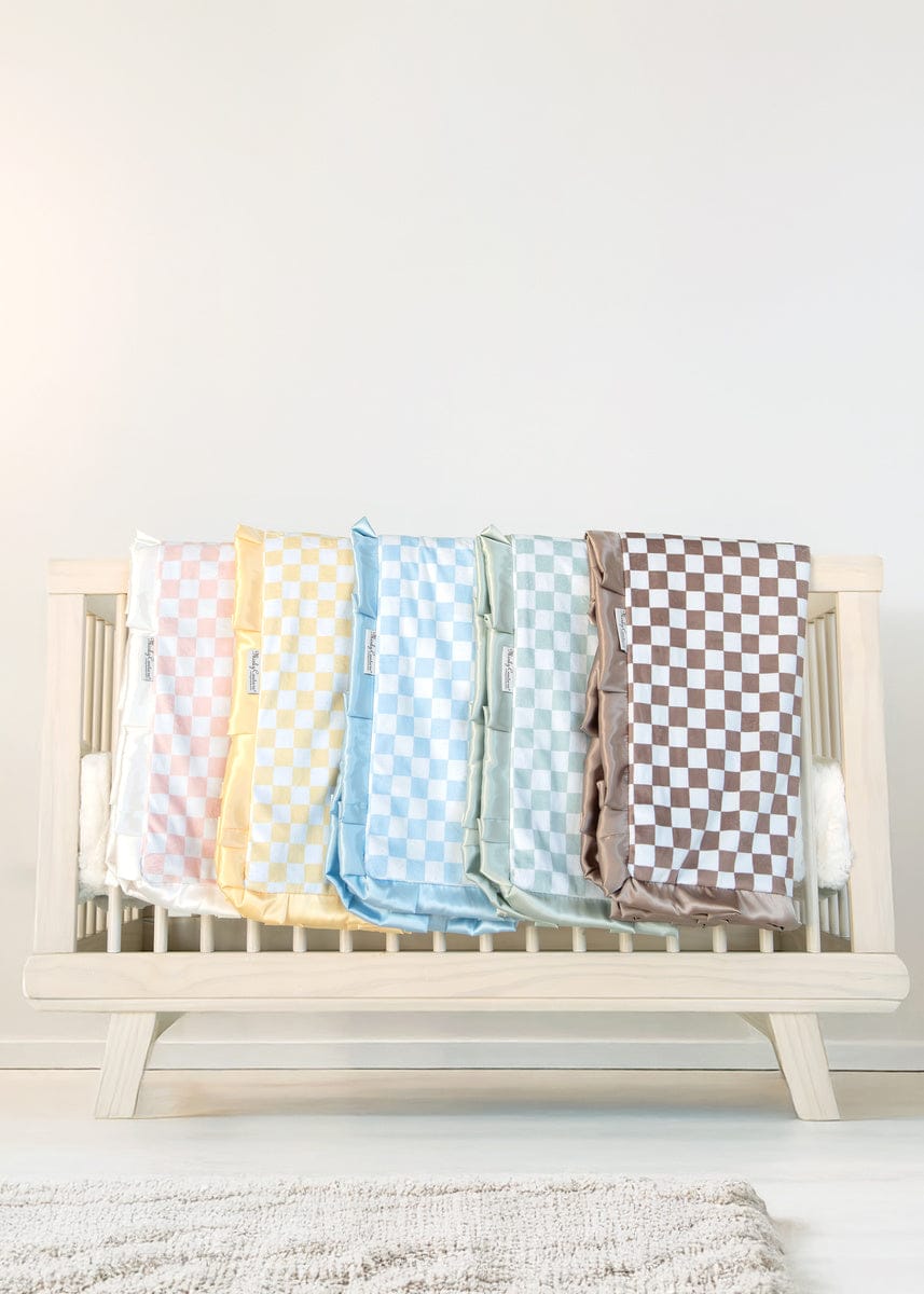 Checkered Milk Chocolate Blanket