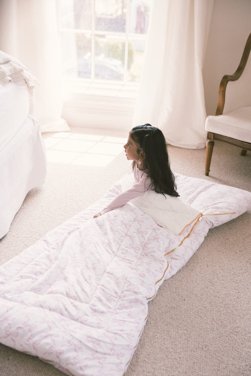 Sleeping Bag - Pretty Pink Bows