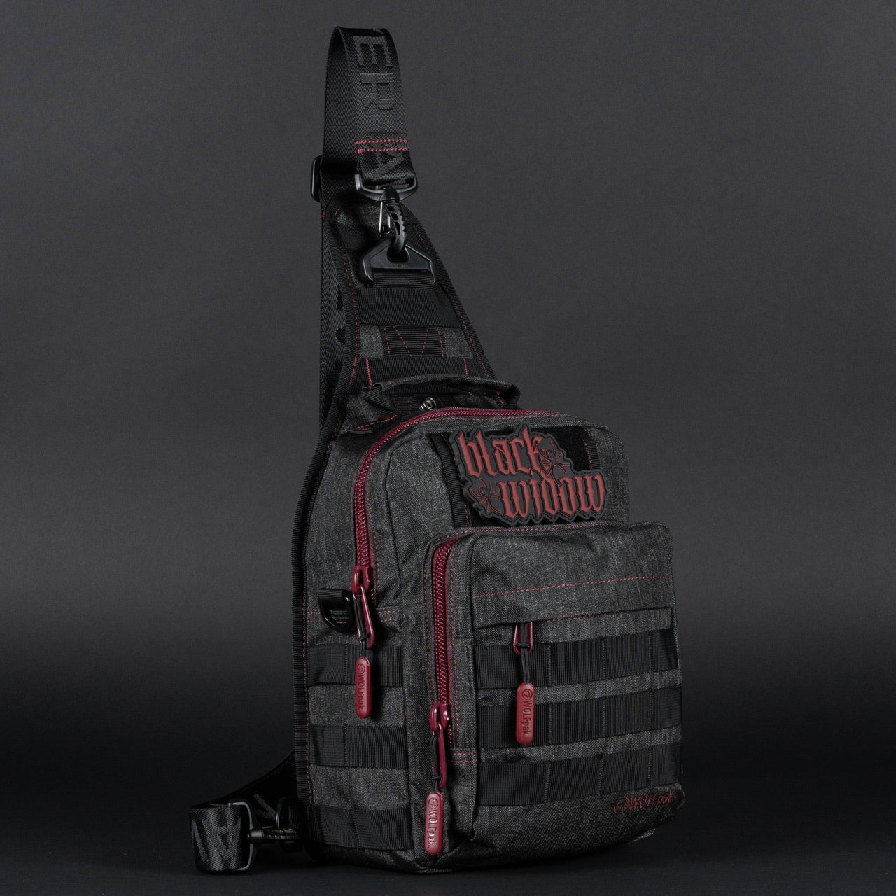 9L Tactical Sling Bag Black Widow