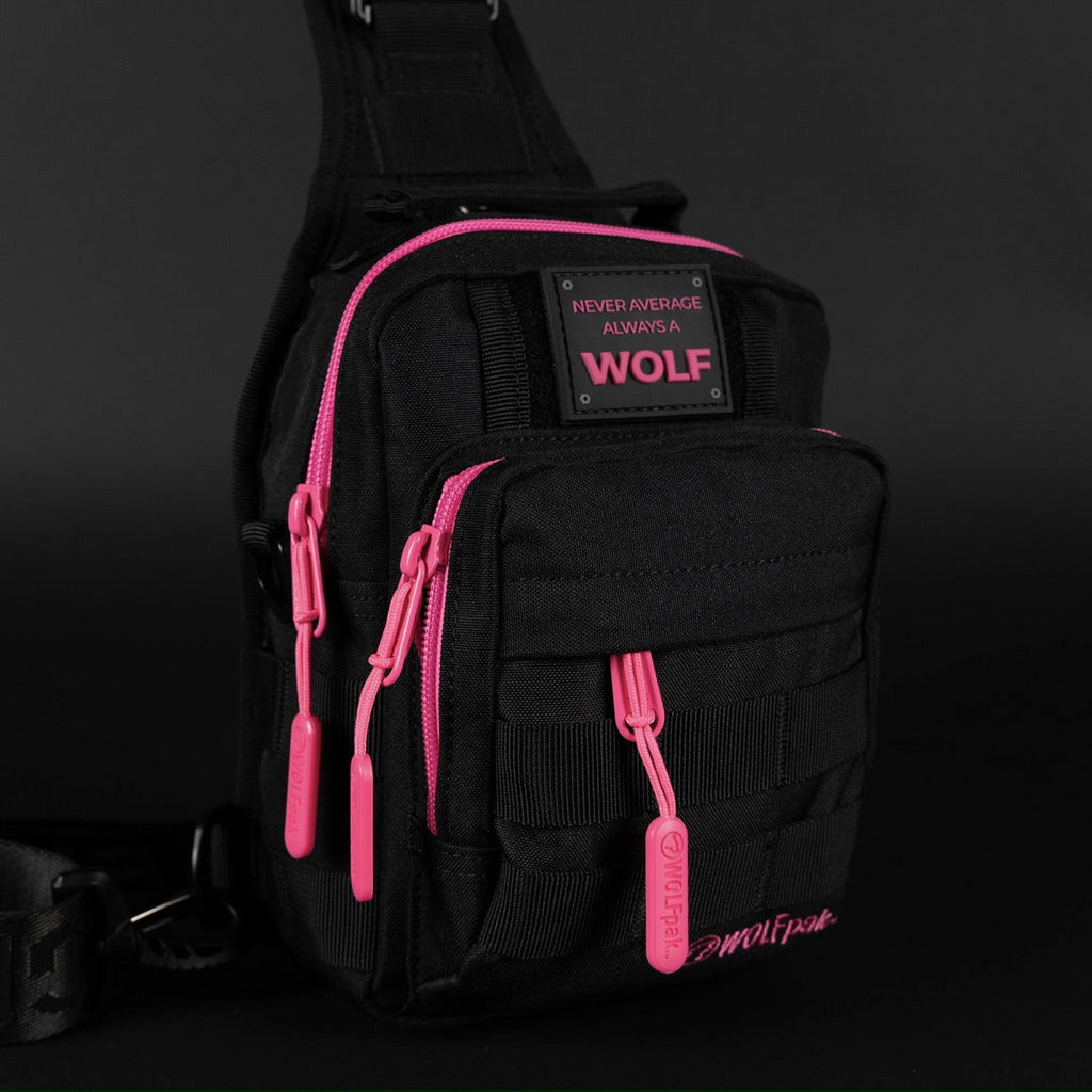 4L Mini Tactical Sling Bag Neon Pink