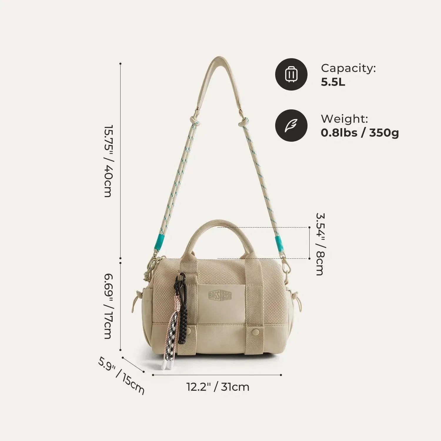 REIKI 5.5L Mini Duffle