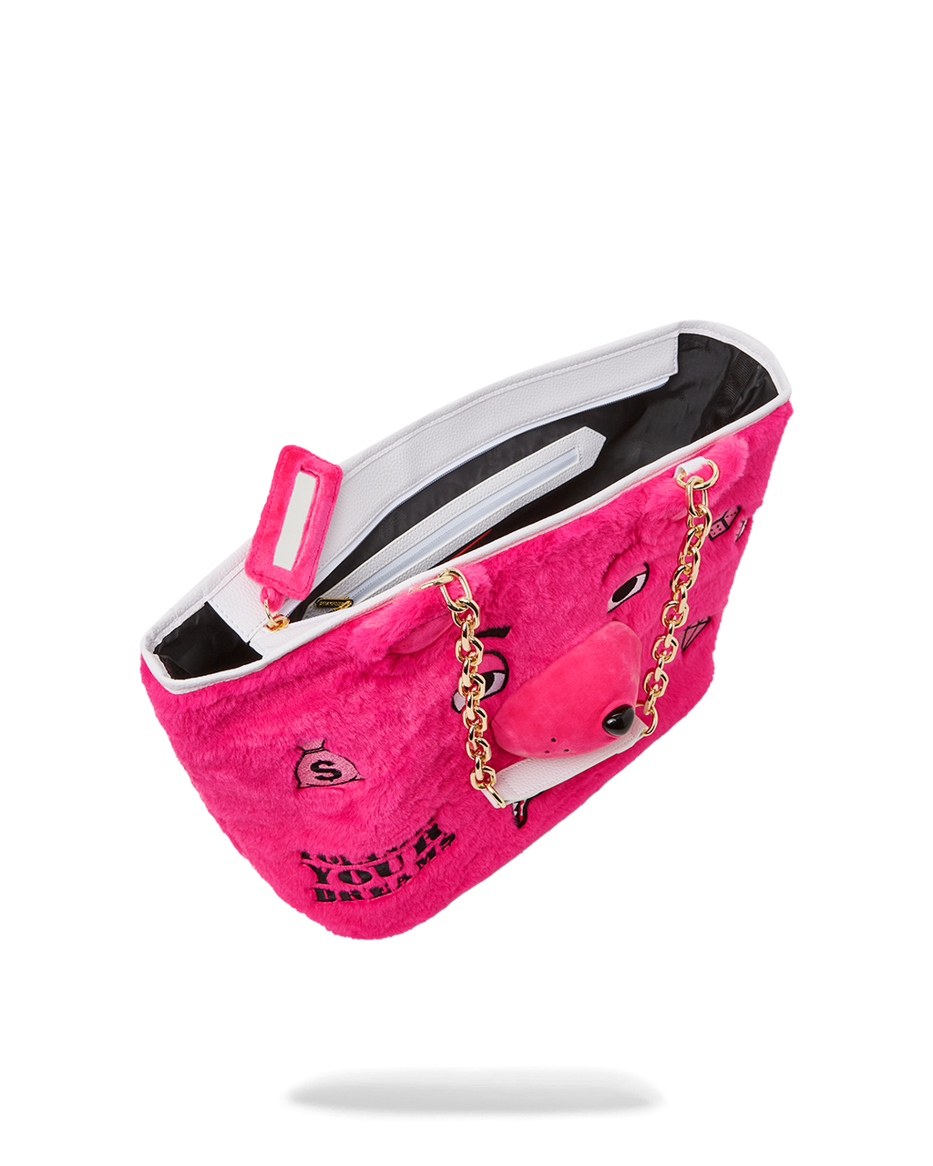 PLUSH MONEYBEAR TOTE (PINK)