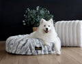 Cloudy Day Blue Pet Bed