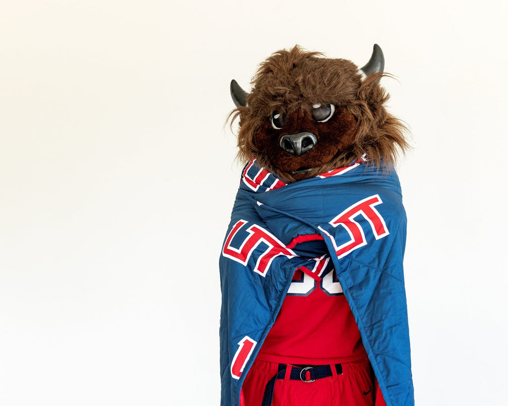 Utah Tech Trailblazers Hooded Stadium Blanket - Everywhere Blanket