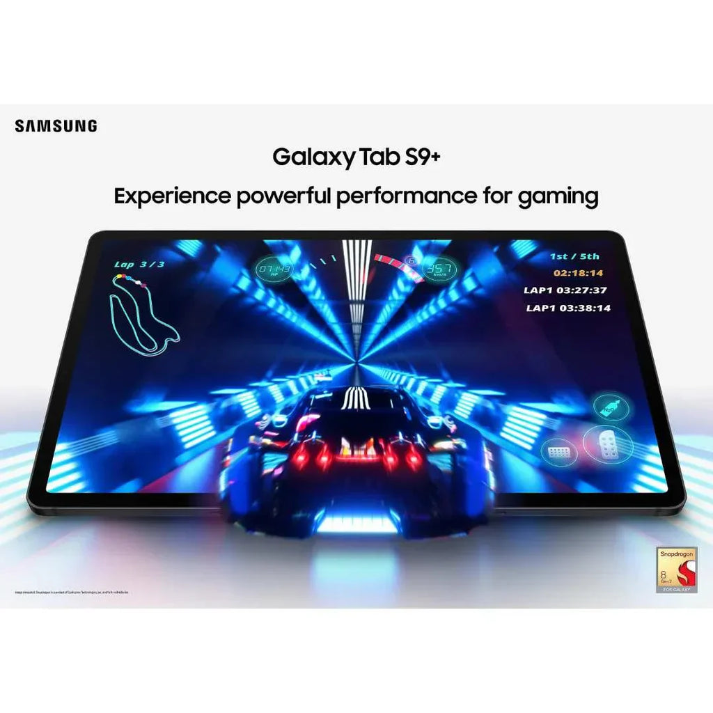 Samsung Galaxy Tab S9+ - 12.4" 256GB - Wi-Fi - with S-Pen - Graphite SM-X810NZAAXAR