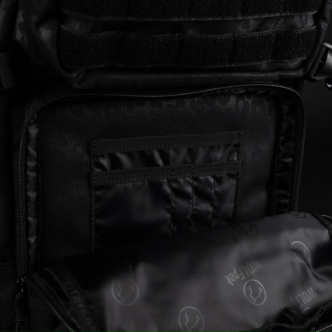 35L Backpack Black Leopard