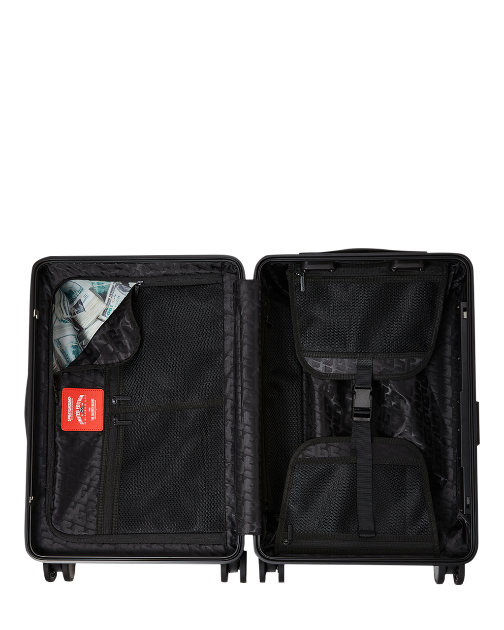 MIDNIGHT MAGIC SHARKS IN PARIS HARD SHELL CARRY-ON LUGGAGE