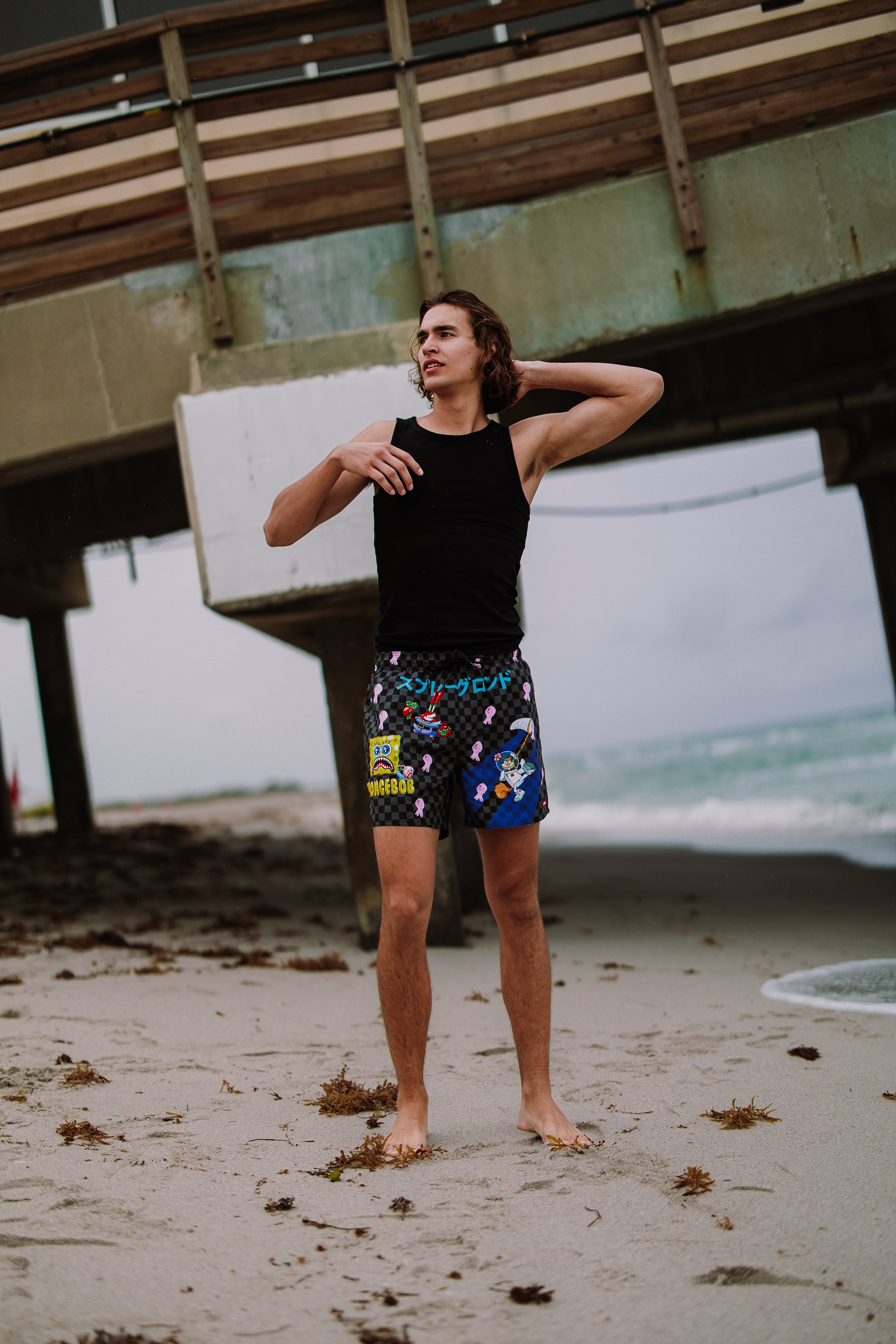 SPONGEBOB TOKYO BUBBLE SWIM SHORTS