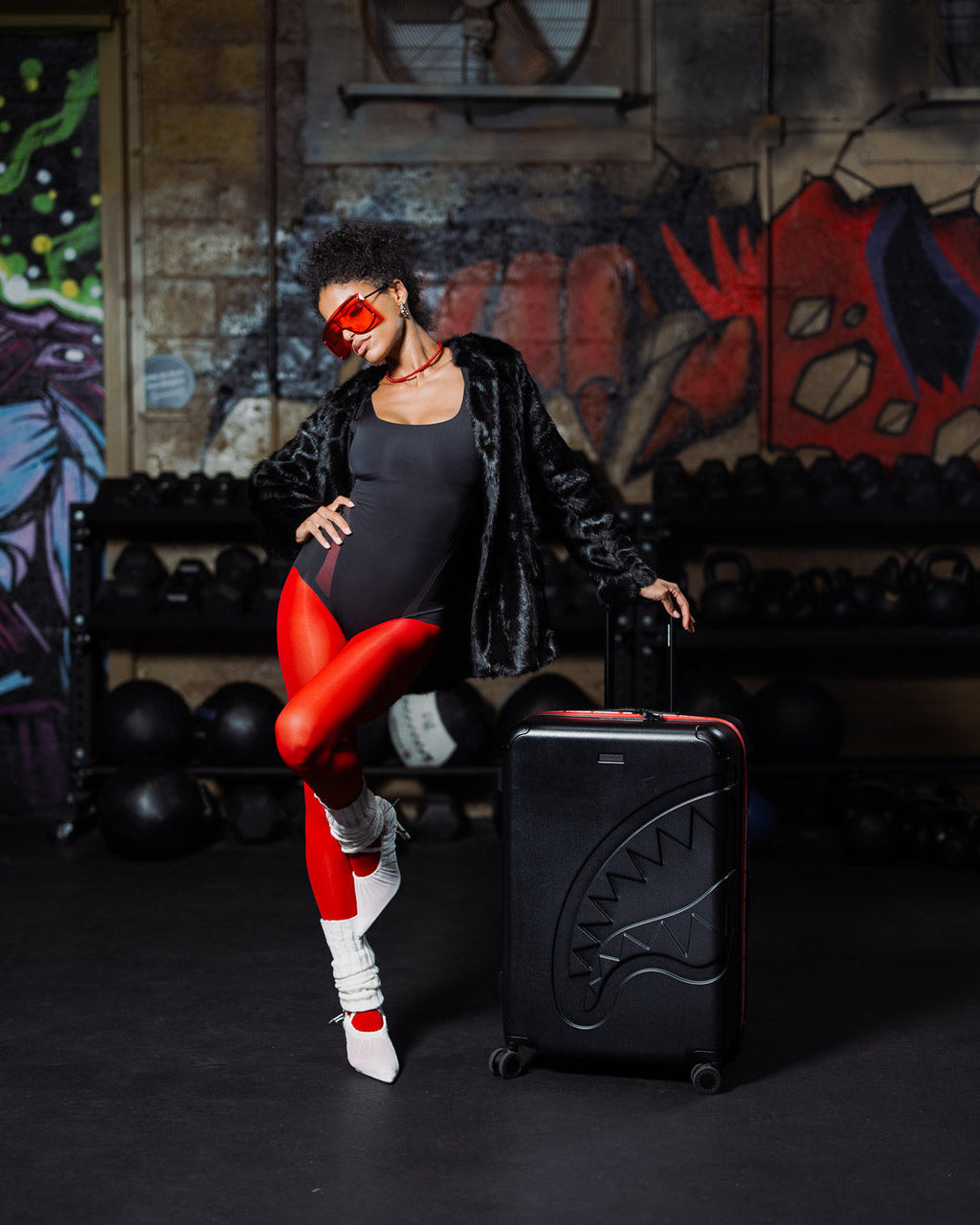 THE HERO SHARKITECTURE FULL-SIZE LUGGAGE